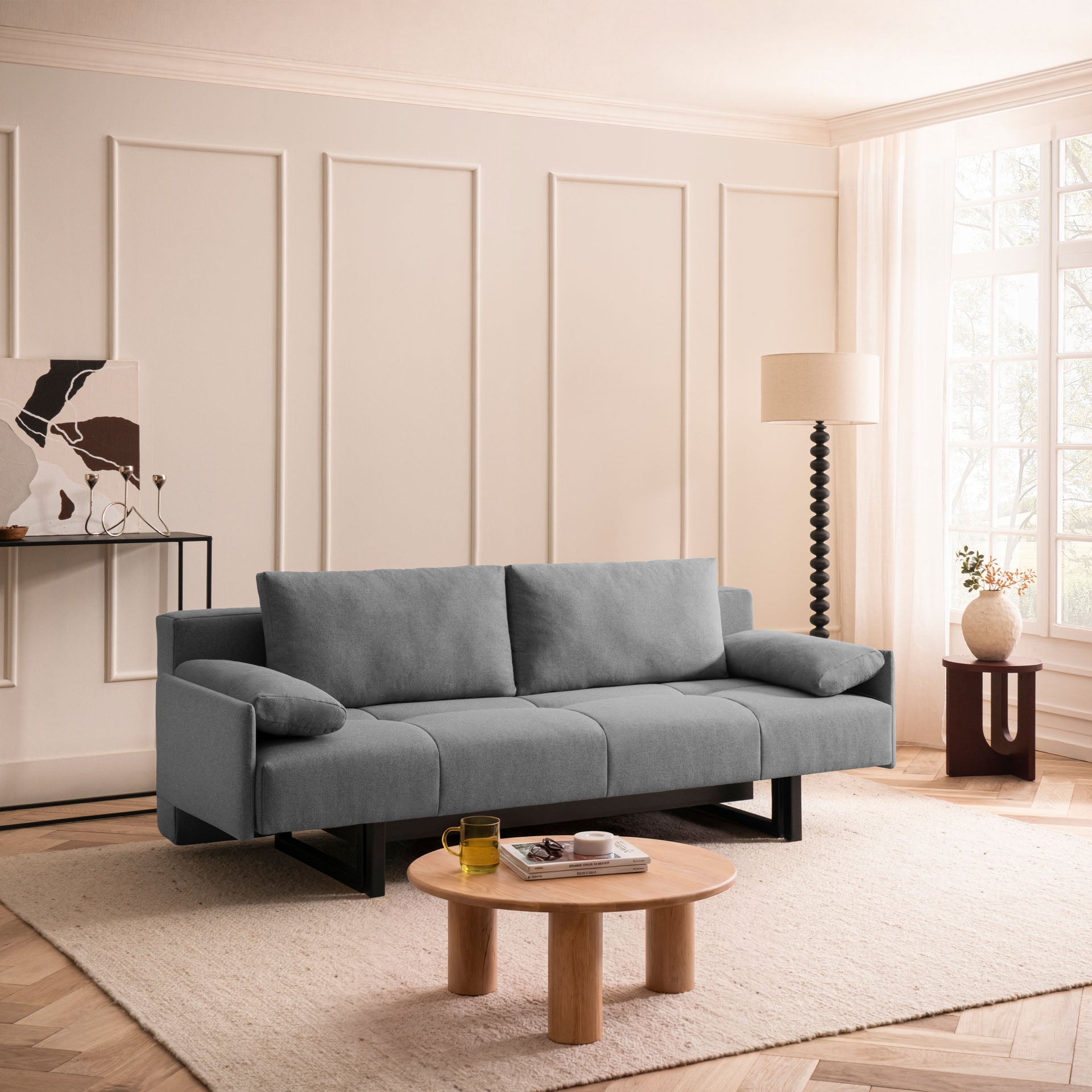 Schlafsofa Anthrazit Sofa mit Schlaffunktion Schlafcouch Bettkasten Schlafsofa mit Bettkasten Sofa kaufen