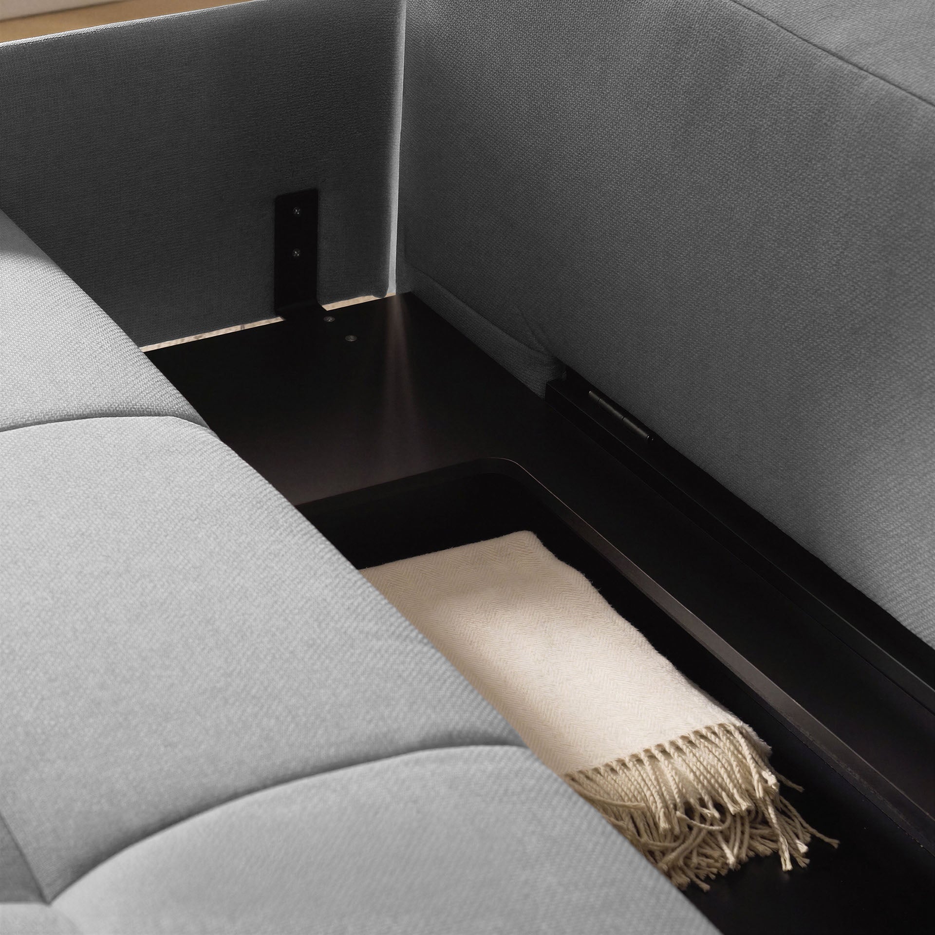 Schlafsofa Hellgrau Sofa mit Schlaffunktion Schlafcouch Bettkasten Schlafsofa mit Bettkasten Sofa kaufen