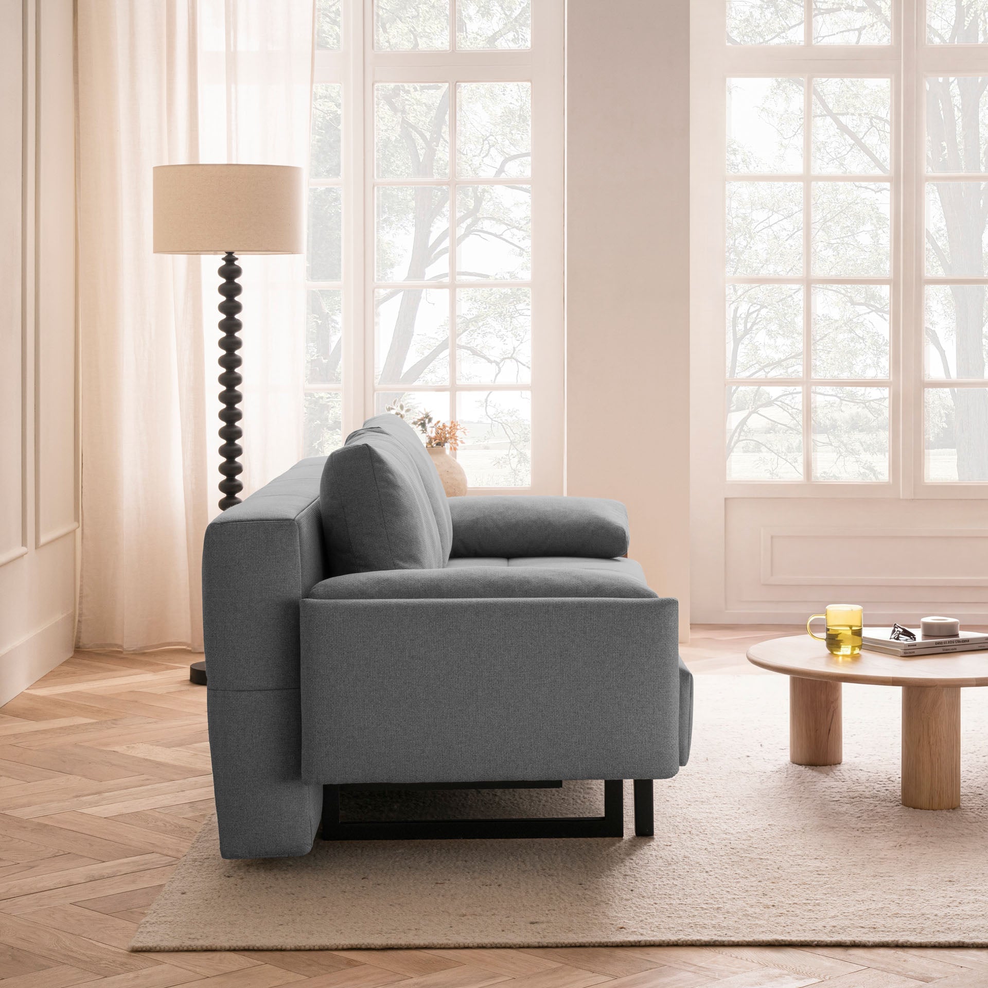 Schlafsofa Anthrazit Sofa mit Schlaffunktion Schlafcouch Bettkasten Schlafsofa mit Bettkasten Sofa kaufen