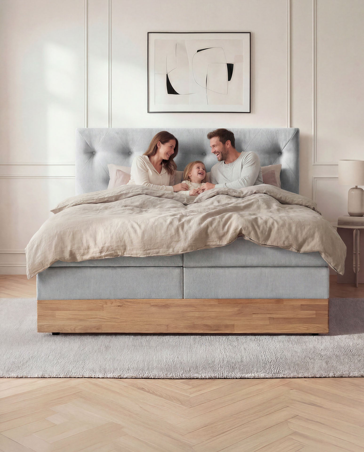 [SKU:ABM-160BTK-HLG,ABM-180BTK-HLG-H2,ABM-200BTK-HLG] Boxspringbett 180x200 160x200 Bett Bettkasten Polsterbett Doppelbett Motorbett Bett elektrisch verstellbar Bett mit Motor