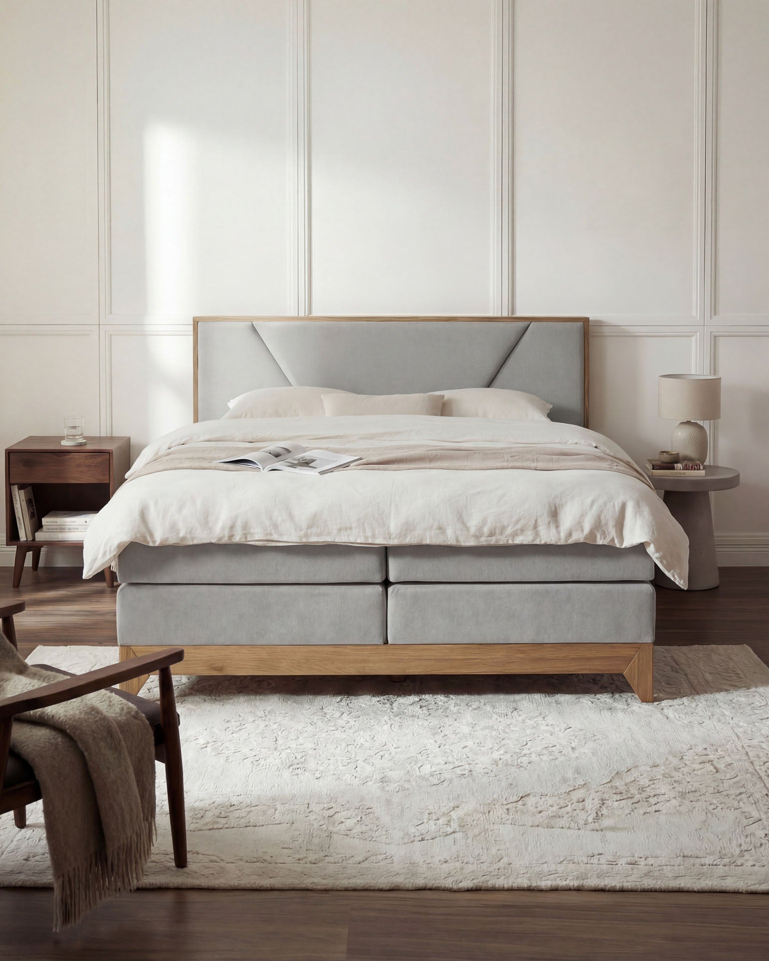 [SKU:RIVIERA-140-HLG,RIVIERA-160-HLG,RIVIERA-180-HLG,RIVIERA-200-HLG] Boxspringbett 180x200 160x200 Bett Bettkasten Polsterbett Doppelbett Motorbett Bett elektrisch verstellbar Bett mit Motor